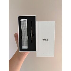 Embr Labs Embr Wave Nylon Wristband Replacement Strap Silver with Tool